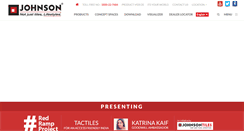 Desktop Screenshot of hrjohnsonindia.com